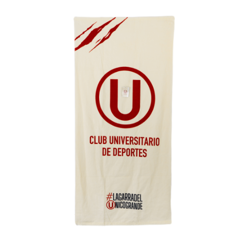 TOALLA UNIVERSITARIO CREMA