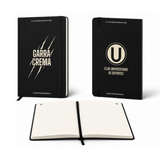 LIBRETA A6 "GARRA CREMA" – COLOR NEGRO
