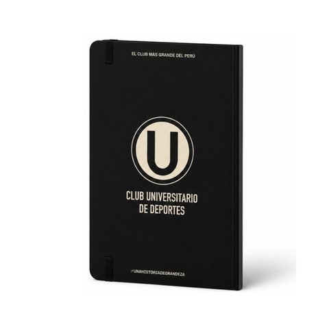 LIBRETA A6 "GARRA CREMA" – COLOR NEGRO
