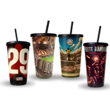 PACK VASOS COLECCIONABLES "Y DALE U"