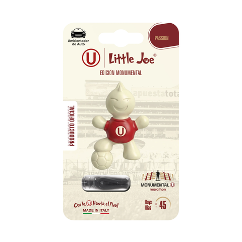 LITTLE JOE AMBIENTADOR DE AUTO CREMA -UNIVERSITARIO DE DEPORTES - EDICION MONUMENTAL